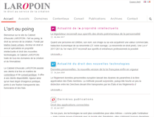 Tablet Screenshot of laropoin.com